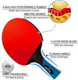 Silver Edition Ping Pong Set  2 bats & 3 balls