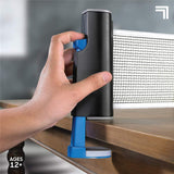 PPong Gold Edition Table Tennis Racket Two Paddle Ping Pong Bat + 3 Balls + Net & Cover Case