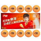 DHS D40+ *** table tennis balls - orange / white