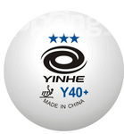 Yinhe 3 star balls Y40 ITTF approved