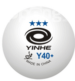 Yinhe 3 star balls Y40 ITTF approved